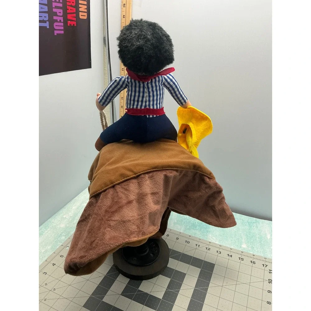 Cowboy Rider Pet Costume XL Brown Western Rodeo Bucking Bronco Dog Halloween